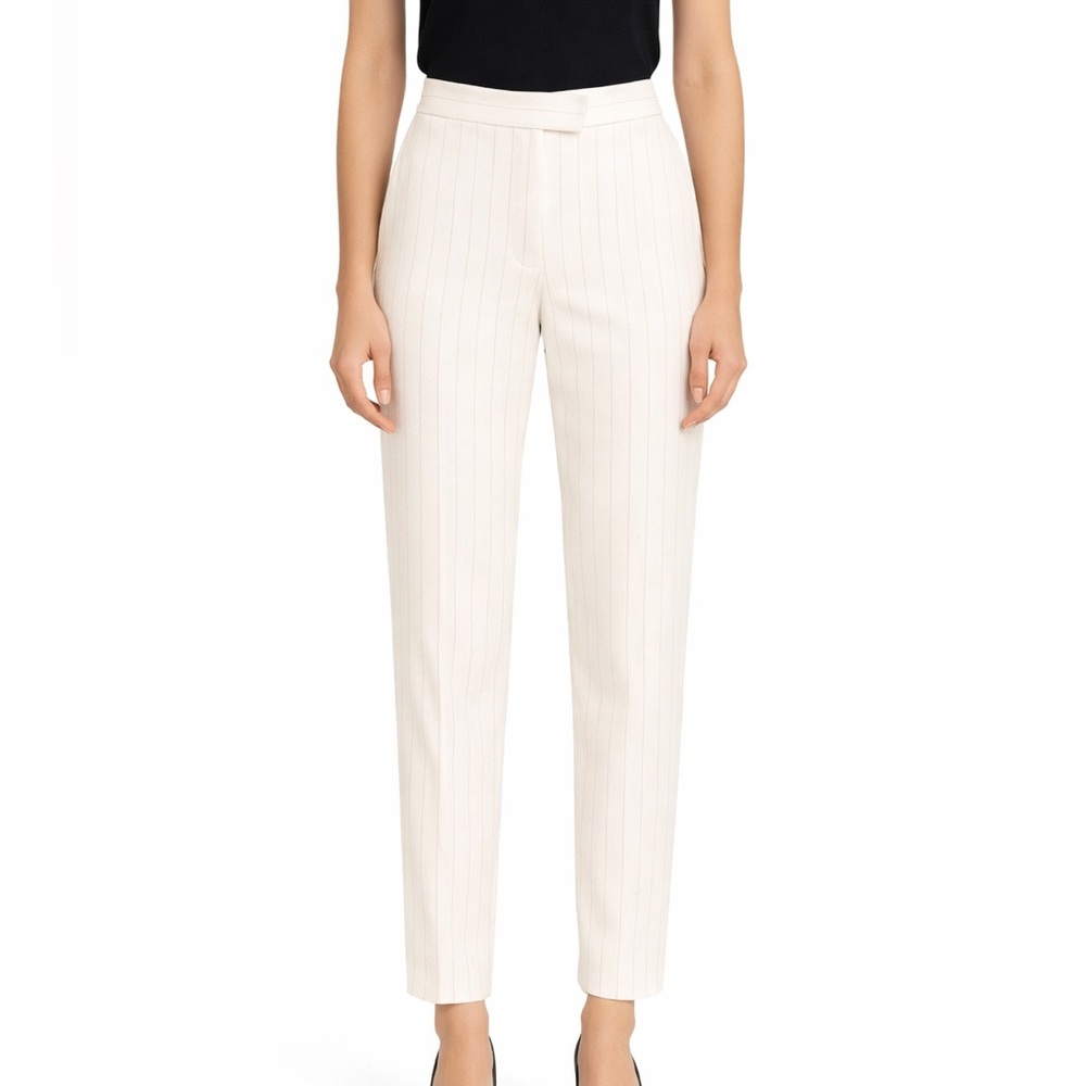 Liliu Pink & Cream Pinstripe Pants Size 12